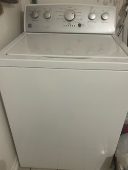 Washer and dryer gas