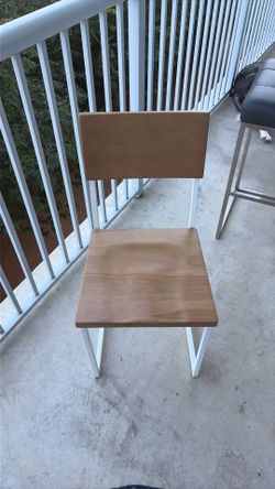 Wood chairs - 4 available