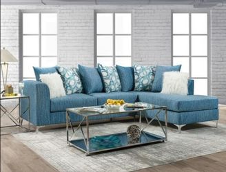 Sectional Sofas * White * Gray * Blue*
