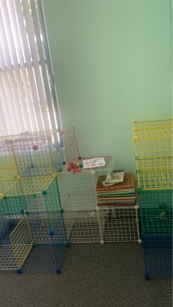 Colorful Cube Shelves