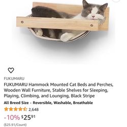 4 Piece Cat Wall Tree/climber