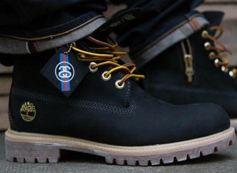 Stussy Timberlands sz 9.5