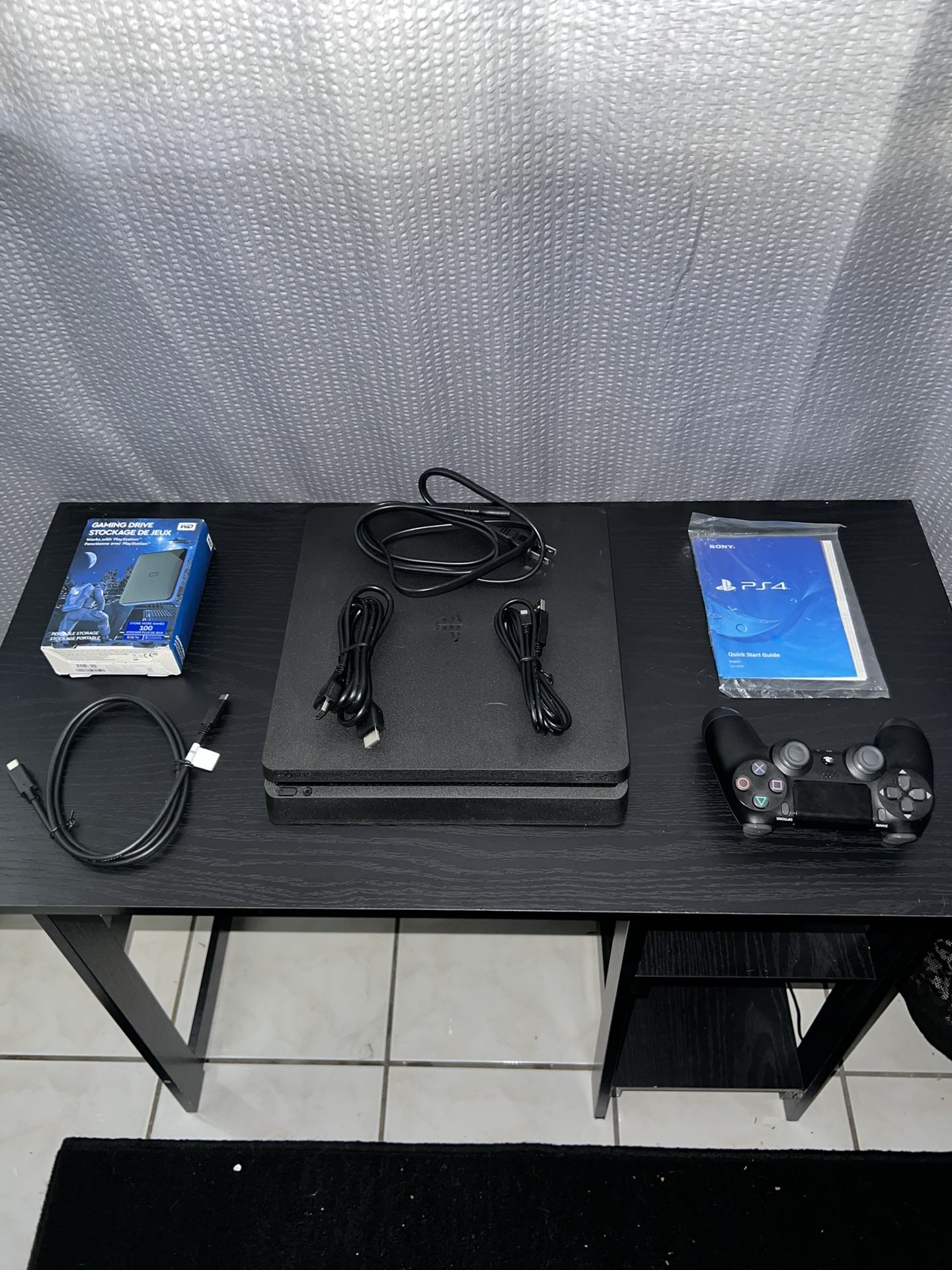PS4 Slim Console - Clean, Tested, and Ready to Play!
