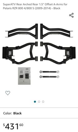 2013 RZR REAR A ARMS