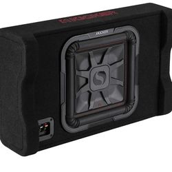 KICKER 49L7TDF122 Down-Firing 12" L7T 2-Ohm Subwoofer Enclosure, 600 Watts RMS
