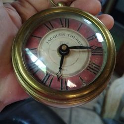 Jacques Brass Clock/Paperweight