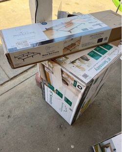Queen mattress and frame