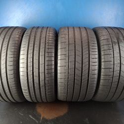 275 35 22 (2) - 315 20 22 (2) SET(4) (F12/2)  PIRELLI P ZERO 80-85% TREAD 