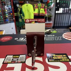 OCCIDENTAL LEATHER 5599 Leather Concrete Hook