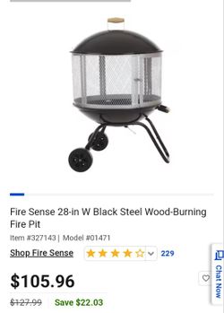 Fire Pit// Wood Burning