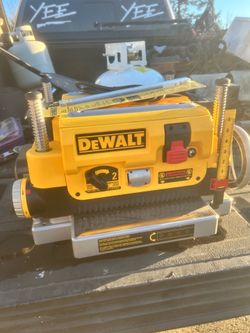 Dewalt planer