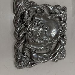 Arthur Court Nautical Crab Aluminum Trivet 7.25" X 7.75"