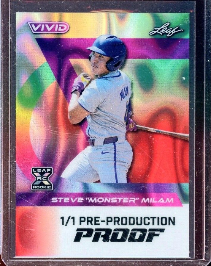 Really Nice Lot Of 2 Rookie, 1/1 Cards Keider Montero & Steve Milam MINT