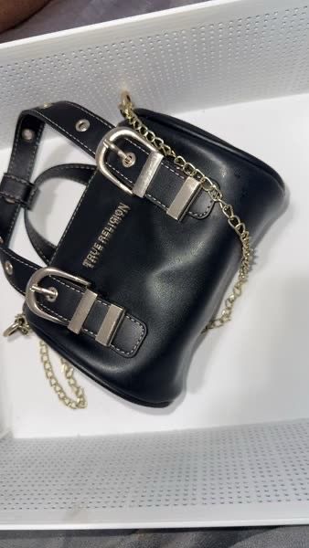 True Religion Black HandBag