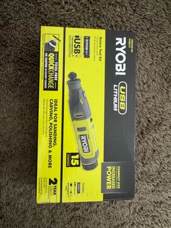 New Ryobi USB Lithium Rotary Tool Kit