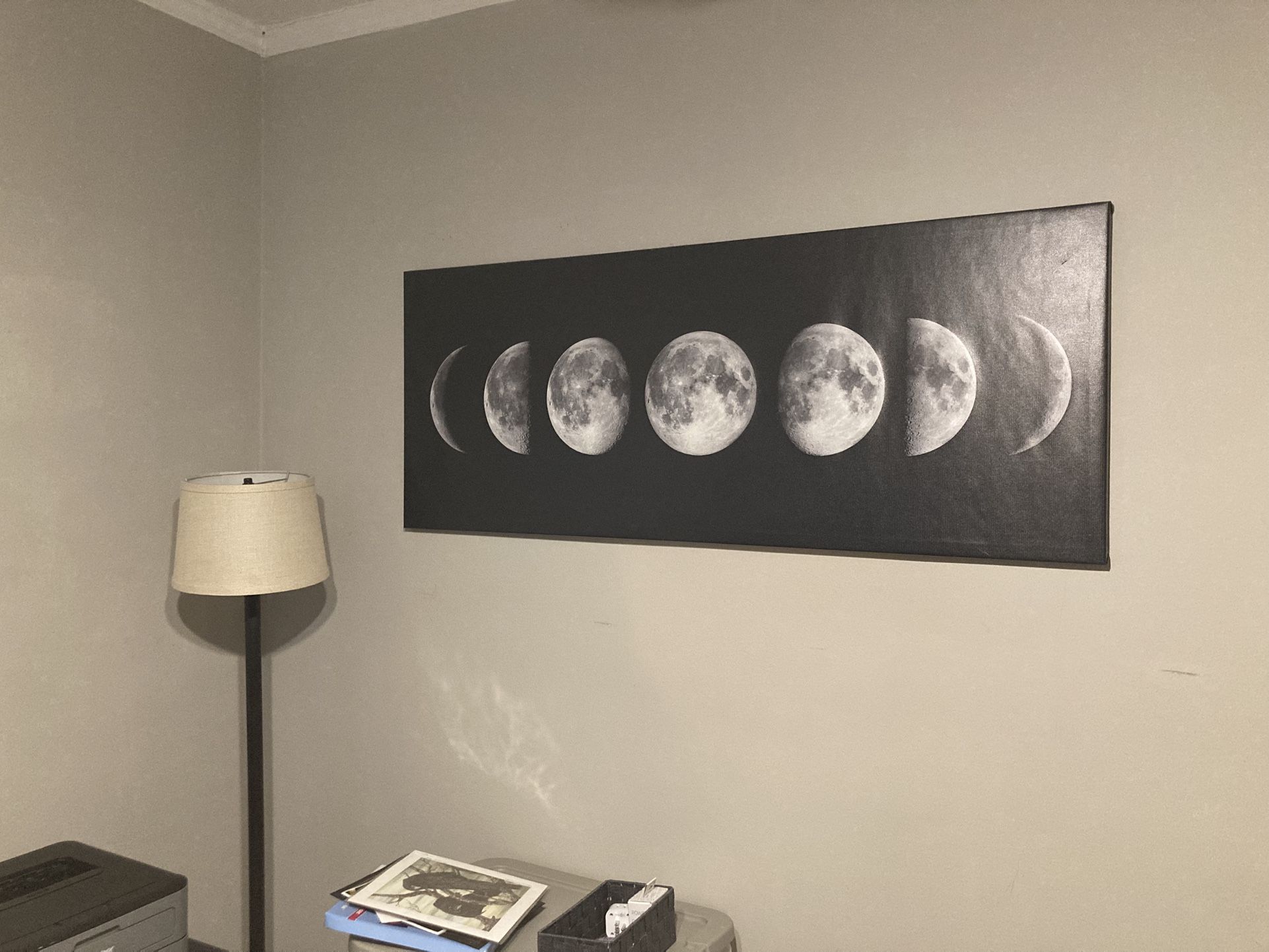 Phases Of The Moon Canvas / Poster / Wall Decor