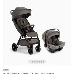  Nuna Stroller And Car seat Travel lX + PIPA urbn Travel System - Color: Granite 