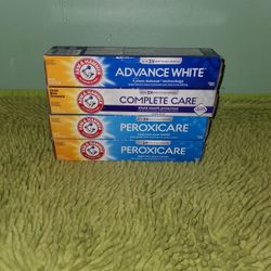 4 Arm And Hammer Toothpaste 6oz