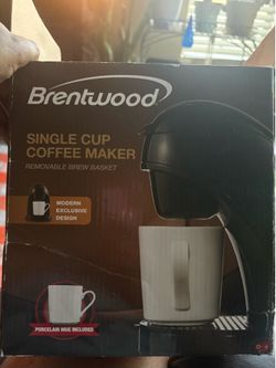 Brentwood single cup coffee maker