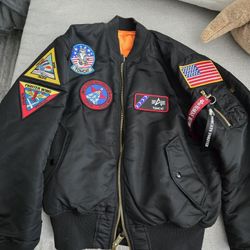 Alpha Industries MA-1 Bomber Jacket Rare And Exclusive