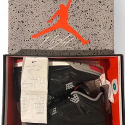 Jordan 4 Bred Reimagined