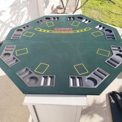 Poker Table With Carry Case  - Foldable 