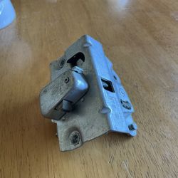 56-59 VW Bug Left Door Latch Mechanism. NOS VW Part. Oval 