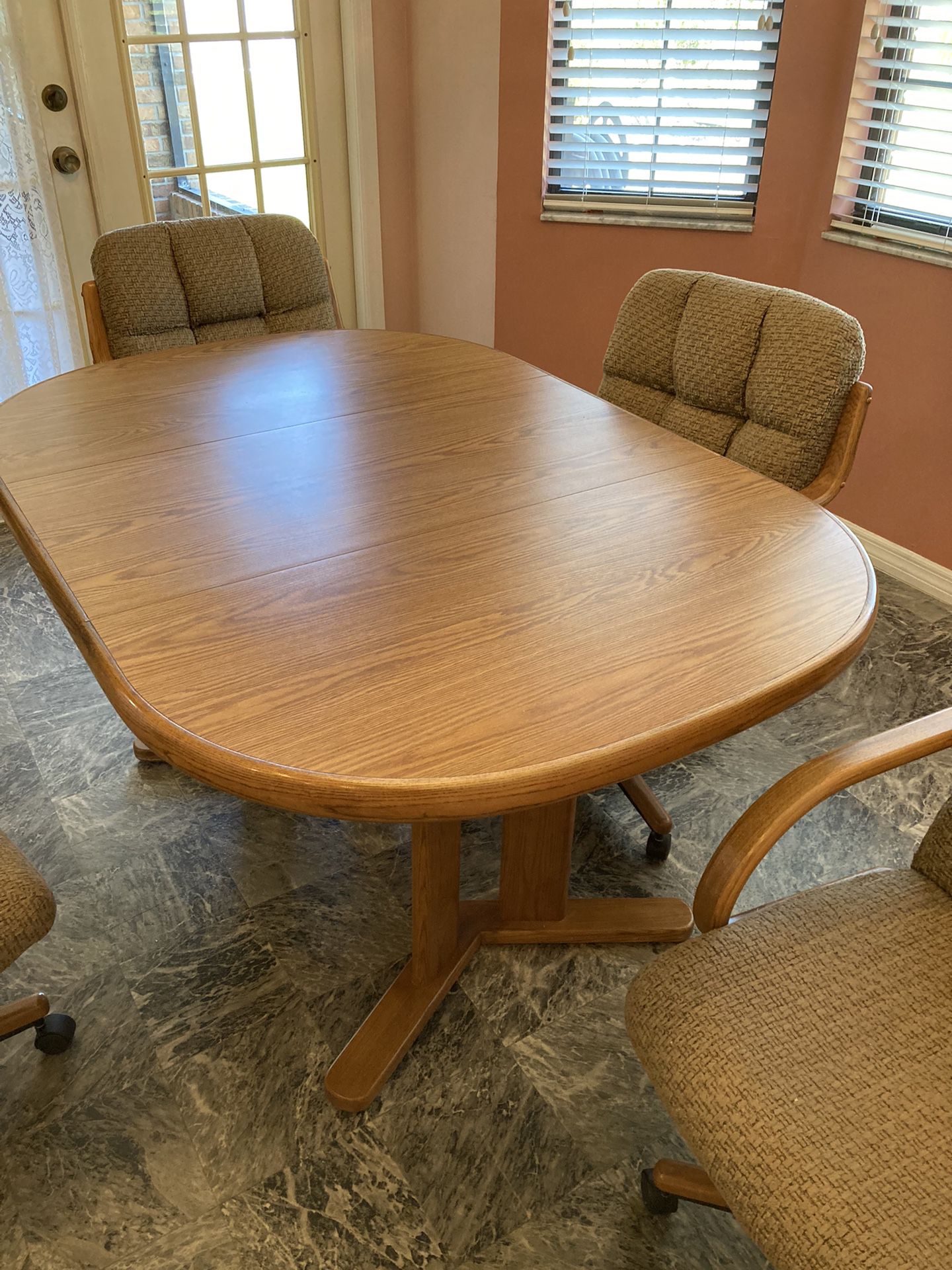 FREE!!!Dining Room Table With 4 Chairs