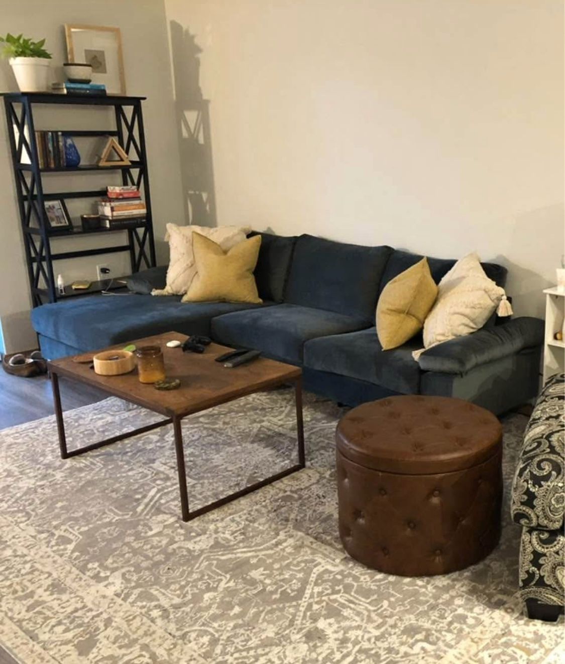 Free Blue Sectional Couch