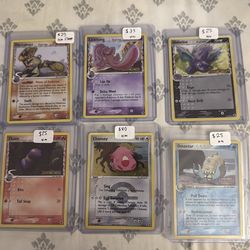 Pokemon Vintage Stamp Lot