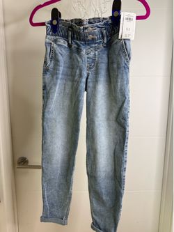 NEW Abercrombie Kids Girls Denim Jeans 11/12 Blue Wash