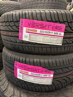 225/45/17 New Tires Set