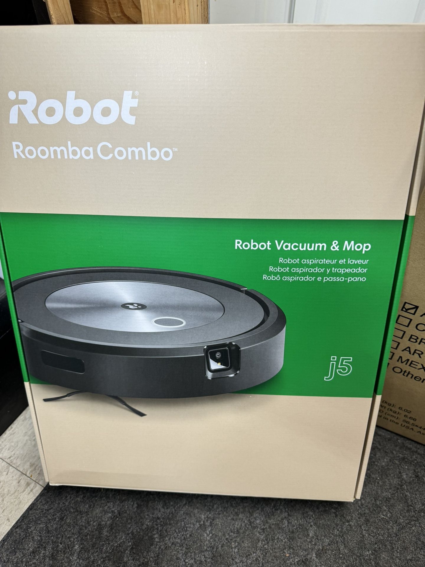 iRobot Roomba Combo j5+ Self-Emptying Robot Vacuum & Mop