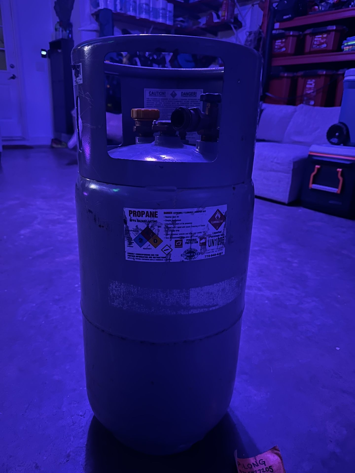 Forklift Propane tank