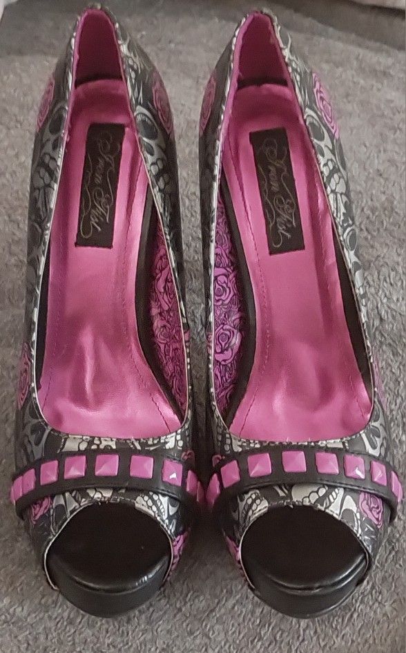 Iron Fist Girls Muerte Punk Princess Platform IFL026 USA Size 9