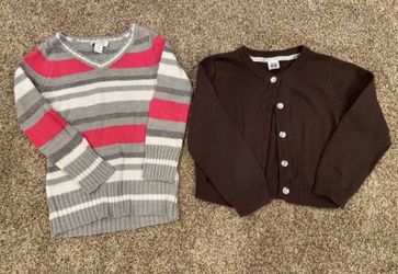 Toddler Girls 4T sweater lot