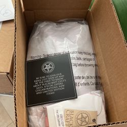 Black Craft Purse And Wallet