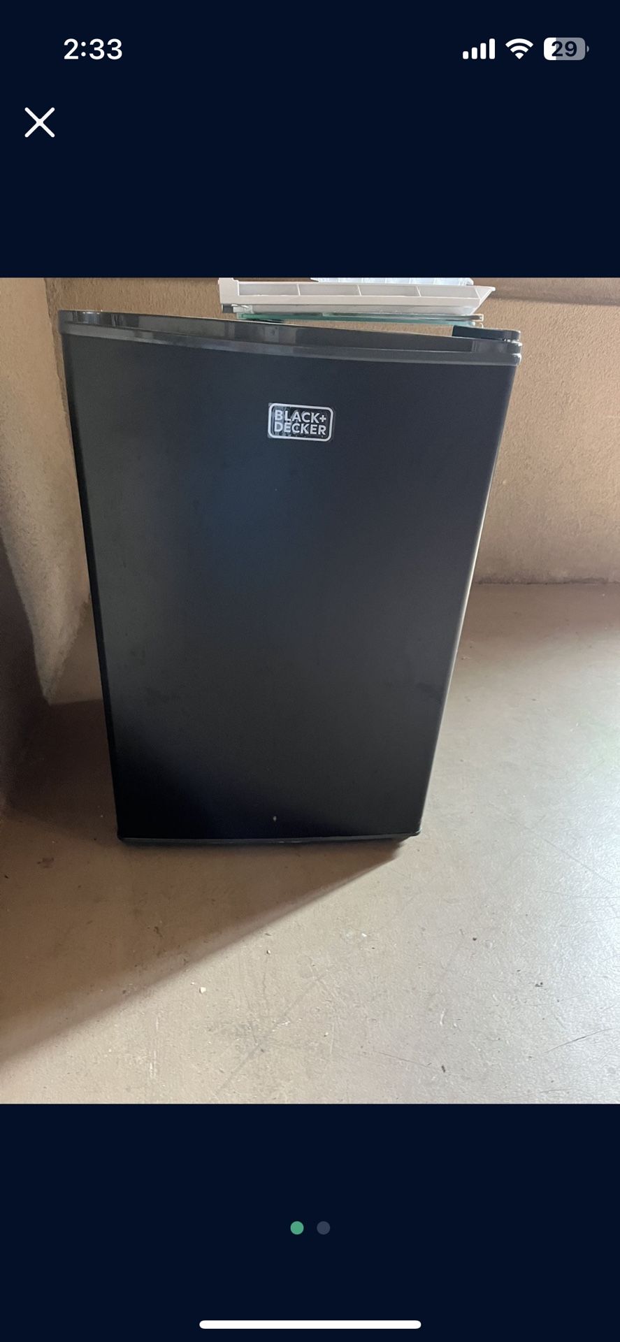 Mini Fridge With Freezer