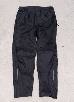 Bilt Motorycle Adult Men’s Pants Black - Size Large Protective Moto Gear