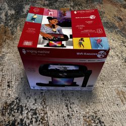 NEW SINGING MACHINE WIFI KARAOKE 