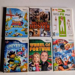 Nintendo Wii Video Game Bundle 