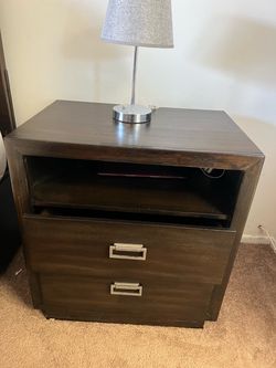 Night stands with USB and plug