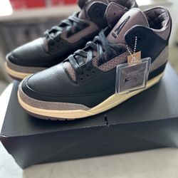 Jordan 3 Retro A Ma Maniere While You Were Sleeping Size 12M / 13.5W DS Brand New!