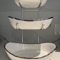 Multilayer Ceramic Fruit Bowl