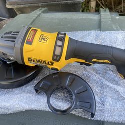 FLEXVOLT 60V MAX Cordless Brushless 4.5 in. to 6 in. Small Angle Grinder with Kickback Brake (Tool Only)(brand new)