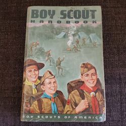 Vintage 1965 Boy Scout Handbook 7th Edition First Printing Softcover