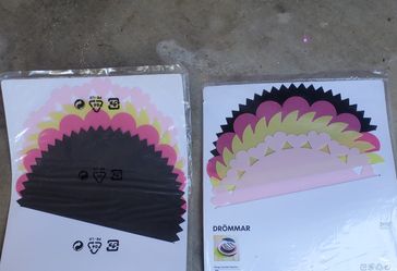 8 Cute Plastic Cake Doilies 7" 