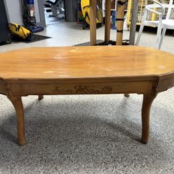 Unique Filipino hardwood  (Narra) coffee table