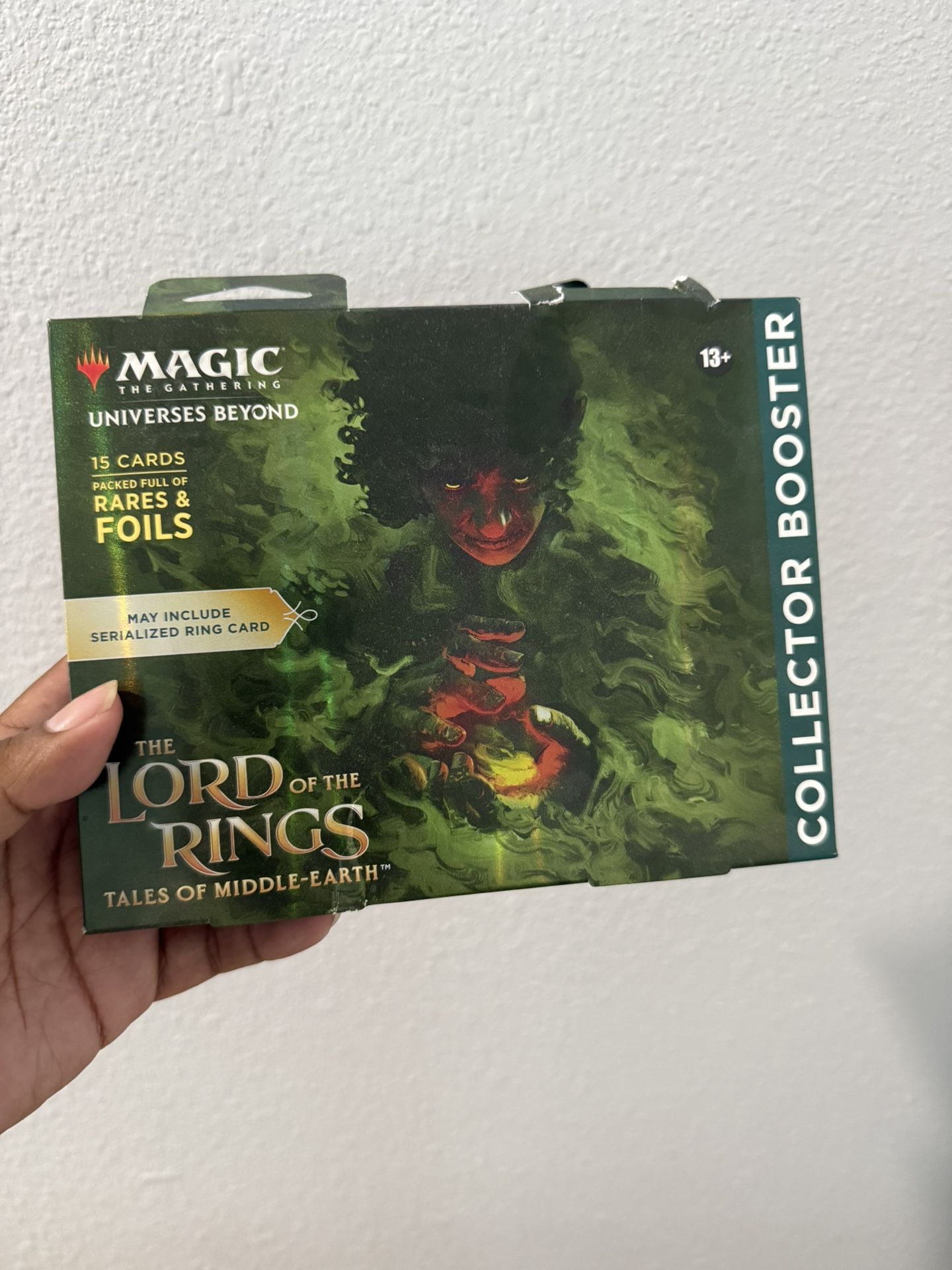 Magic The Gathering collector booster , tales of middle earth