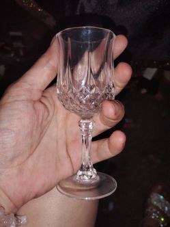 Crystal Cordial Glasses